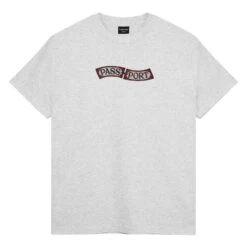 PASS-PORT Red Flag Tee - Ash