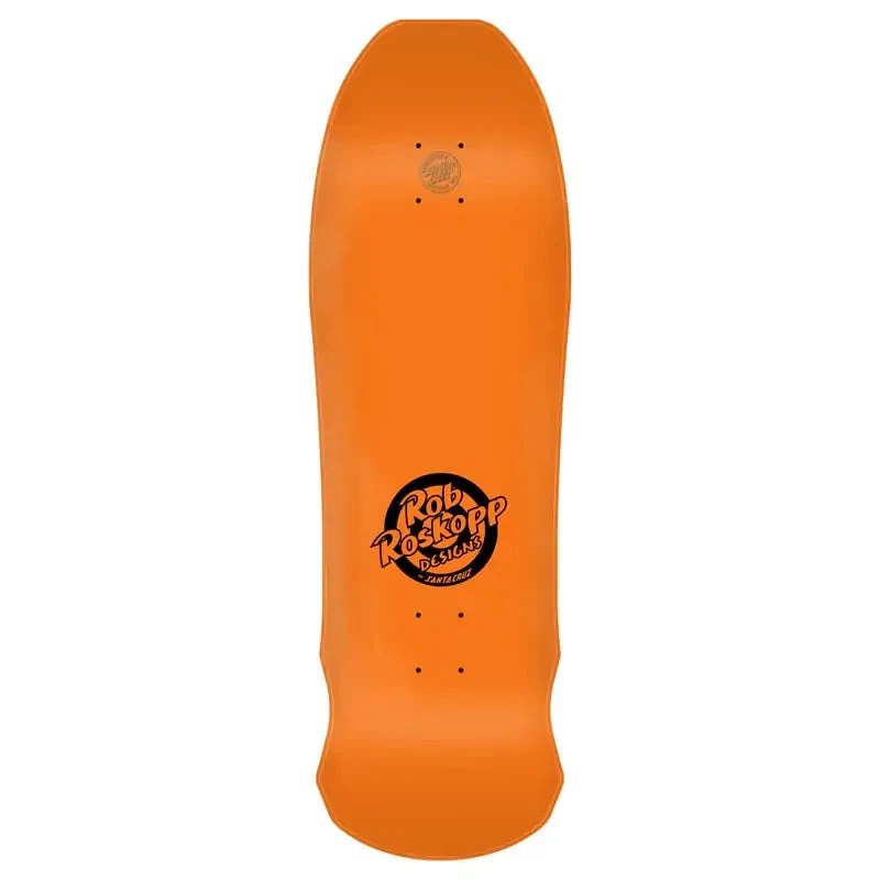 SANTA CRUZ Roskopp Face Reissue Deck - Fluoro Orange - 9.9 - Image 2