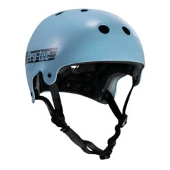 PRO-TEC Old School Certified Skate Helmet - Gloss Baby Blue