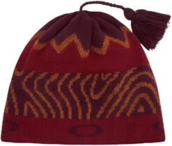 OAKLEY TC Nordic Tassle Beanie - Grenache Norway