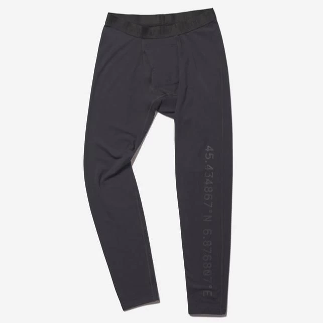 LE BENT Core Midweight 3/4 Thermal Pants - Mens - Dark Cloud