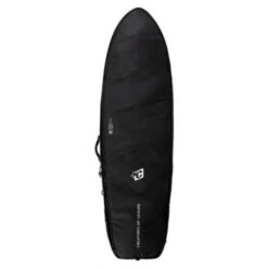 Creatures 6ft 3 Fish Double DT2.0 Surfbag - Black Silver