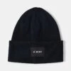Le Bent Staple Mid Profile Beanie - Black