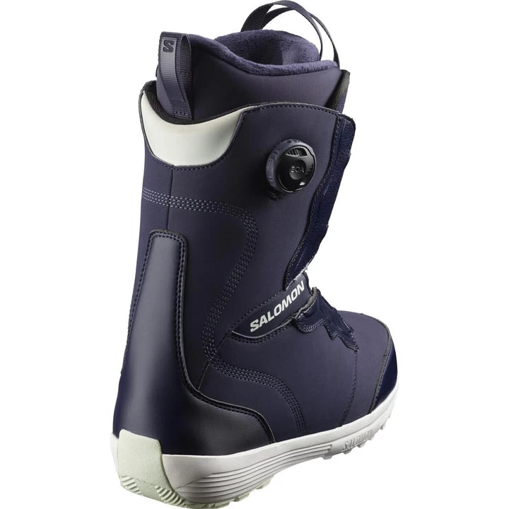 Salomon Kiana Dual Boa Womens Snowboard Boots - Evening Blue - Image 2