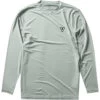 VISSLA Twisted Eco LS Lycra - Sea Green Heather