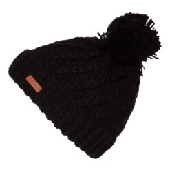 Protest Paisley Beanie - True Black