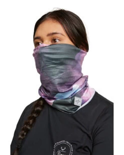 Rojo Womens Tube Neckwarmer - Watercolour Universe