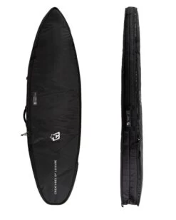 Creatures Shortboard Double DT2.0 Cover 6ft - Black/Silver
