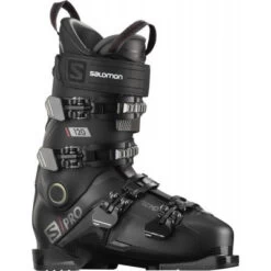 SALOMON S/Pro 120 HV Ski Boots - Mens - Black Titanium Belluga