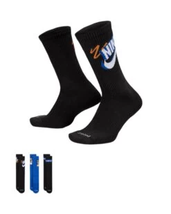 Nike Everyday Plus Crew Sock 3Pk - Black