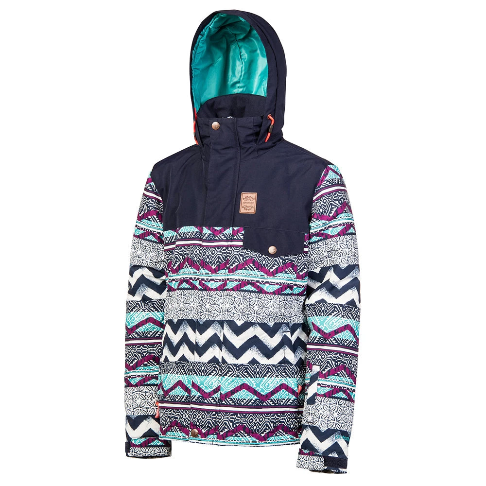 Protest Saranti JR Girls Snow Jacket - Ground Blue