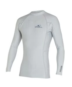 Oneill Reactor UV LS Rash Vest Mens - Cool Grey