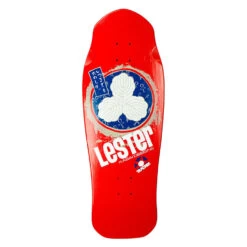 TRACKER Lester Kasai Oak Leaf Reissue Deck - Red