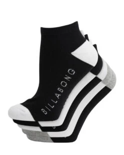 Billabong Serenity Socks 5 Pack - Black