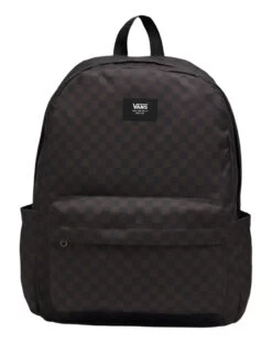 Vans Old Skool Check Backpack - Black Charcoal