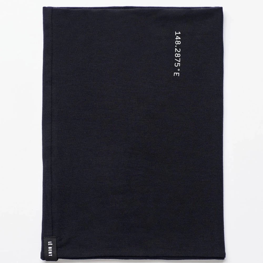 Le Bent Core Neck Gaiter Midweight Kids - Black